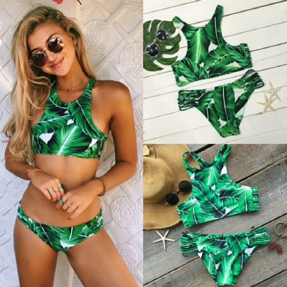 Rose🥀 Boutique Other - palm🌴tree ♡ #swimsuit